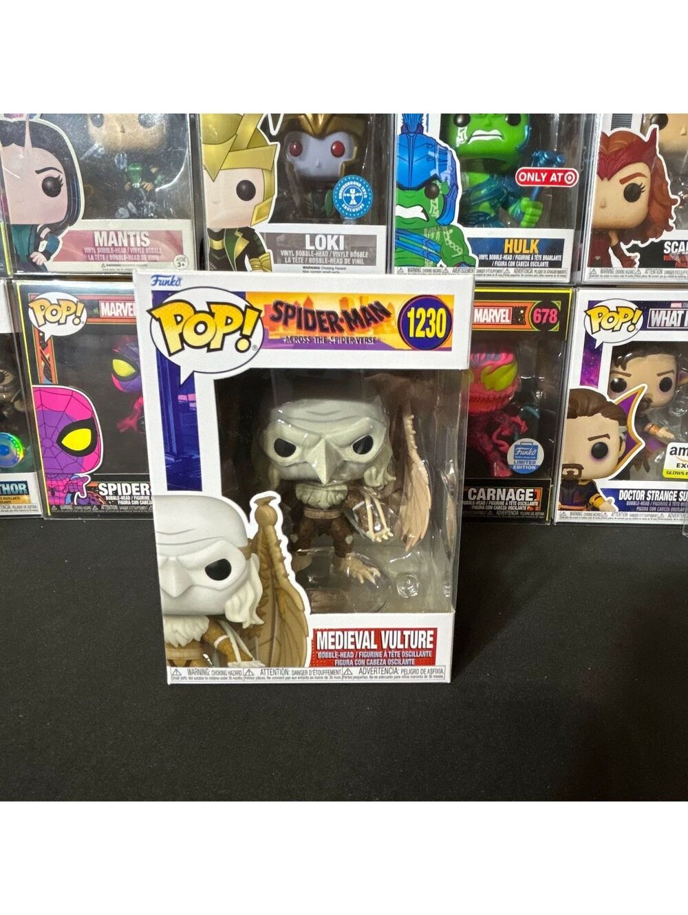 Funko Pop Marvel Spider-Man Across the Spider-Verse Medieval Vulture 1230 Figure